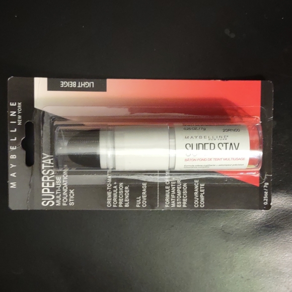Maybelline superstay multi use foundation stick light beige